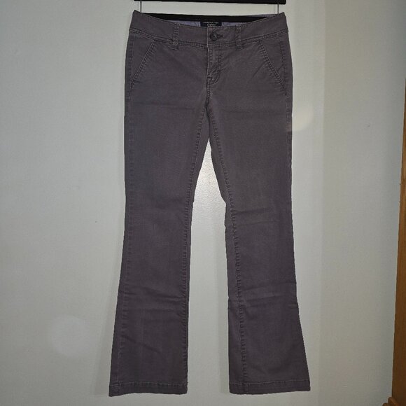 American Eagle Outfitters Pants - American Eagle Stretch Chinos in Gray, Size 2 Regular, 2012, Style 2076 #4